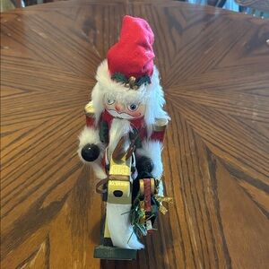 Festive Nutcracker On Rocking Horse